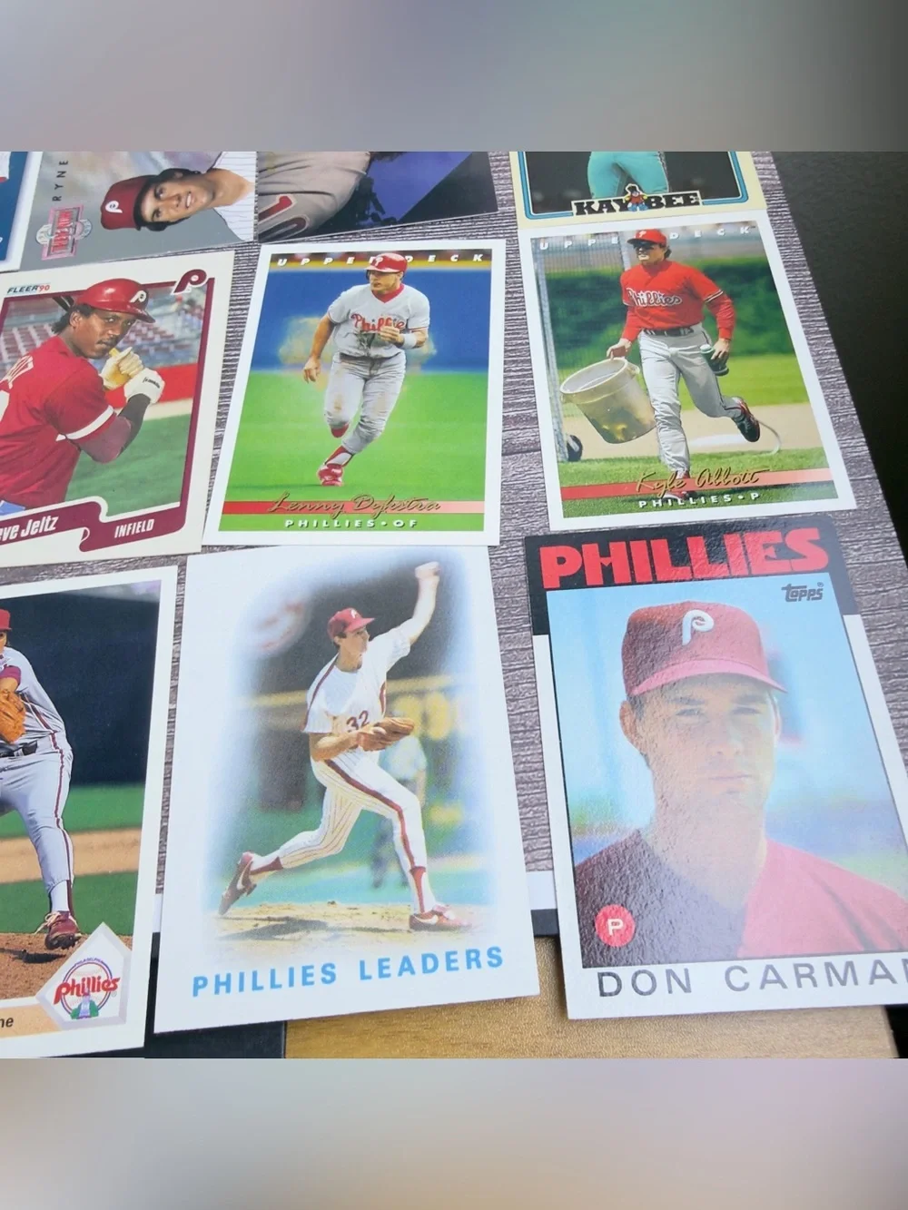 Philadelphia Phillies Baseball Card Lot (24) Mike Schmidt Upper Deck